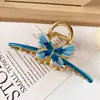 Pinza de Garra Grande para Mujer, Pinza de Tiburón Accesorio para el Cabello para la Parte Trasera de la Cabeza, Pinza para el Cabello para Cola de Caballo Semirecogida, Pinza para el Cabello para Flequillo Lateral, Accesorio para el Cabello para Mujer