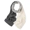 Bufanda de Cachemira para Mujer 100% Cachemira Pura Otoño e Invierno Cálida Resistente al Viento Tejido Grueso Bloque de Color Versátil Moda Bufanda para el Cuello