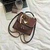 Bolsa de Ombro Dupla com Laço da Moda Feminina 2026 Chegada Nova de Outono Grande Capacidade Elegante Bolsa de Ombro Único Transversal Elegante Pequena Quadrada