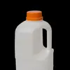 Fornecedor Fabricantes Garrafa Plástica PE de 2000 ML Grande Capacidade 2L Grau Alimentício Armazenamento de Açúcar de Pedra Garrafa PE Fosca