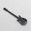 Cuchara de Guitarra Europea Transfronteriza Acero Inoxidable 304 Cuchara de Café Cuchara de Postre Restaurante Hogar Cuchara para Mezclar Cuchara Musical Creativa