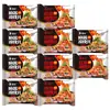Pacote com 10 Macarrões Premium com Molho de Gergelim Óleo Vermelho, Sopa Picante e Azeda, Ramen de Carne, Macarrão Seco, Macarrão Instantâneo para Pessoas Preguiçosas em Repartições