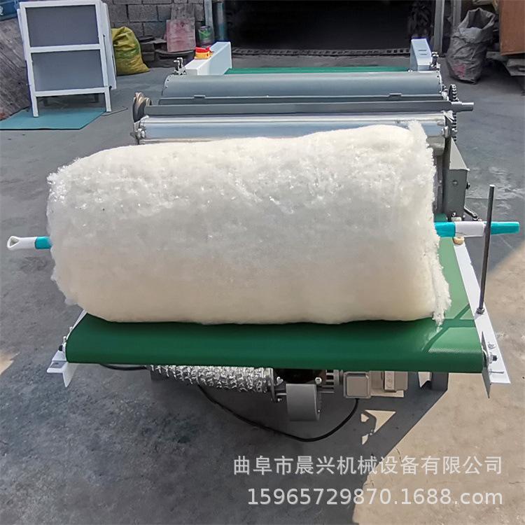 旧棉翻新,棉花梳理弹花机