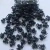 Aranha de Simulação comércio exterior transfronteiriço Halloween brinquedo de plástico acessórios de decoração DIY Aranha Preta