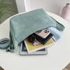 Bolso Cruzado Casual de Pana para Mujer, Bolso de Hombro de Gran Capacidad Estilo Japonés para Viajes Diarios, Bolso Tote Versátil para Estudiantes en Clase