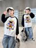 Nezha 2025 Novo Moletom Infantil Moda Nacional Anime Roupa de Primavera Infantil Top Infantil Feminino Casual Estilo Ocidental Roupa Infantil
