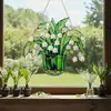 Nuevo Modelo de la Marca Independiente Lily of Valley Atrapasoles: Decoración de Arte para Colgar en Ventana de Acrílico Lirio del Valle