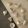 Taza Maestra Glaseada en Ceniza para Uso en Casa, Taza de Té de Cerámica, Taza Individual, Juego de Té Kung Fu, Fabricante de Tazas de Degustación