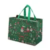 Bolsa de Natal Não Tecida Spot 2025 Personalizada Laminada Grande Sacola de Compras Sacola de Embalagem Sacola de Presente Atacado