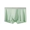 Ropa interior de seda helada para hombre de primavera y verano, fina, 7A, antibacteriana en la entrepierna, cintura personalizada con láser, calzoncillos tipo boxer, calzoncillos tipo boxer transpirables