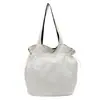 Bolsa de Ombro Leve e Casual para o Dia a Dia 2025 Nova Bolsa Feminina Transfronteiriça Bolsa Tote com Design de Cordão Fashion