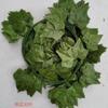 Simulación de planta de ratán verde, simulación de ratán, 81 hojas, decoración de tienda de ratán verde, vid de hoja de uva artificial