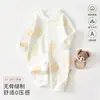 Enterizo infantil de otoño, Clase A, mameluco de bebé 100% algodón, sin costuras, manga larga, diseño de caricaturas, unisex, apto para bebés, para usar en interiores