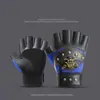 Guantes de medio dedo para primavera y verano para hombre, adecuados para motociclismo, rock, steampunk, baile callejero, acrobacias, deportes al aire libre y ciclismo