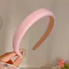 Diadema rosa de verano con calavera alta para niñas, diadema de presión para el cabello de temperamento dulce, pasador diario antideslizante, coleta para lavarse la cara