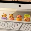 Adorno Pequeño de Resina de Capibara para Alivio del Estrés, Figura Inspiradora para el Trabajo Diario, Decoración de Escritorio de Oficina, Regalo para Hombres y Mujeres