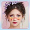 Calcomanía de Tatuaje de Caramelo de Fantasía Fiesta Nuevo Adhesivo Facial Desechable En Línea Celebrando Personalidad Viva Tendencia cos Guapo Actuación
