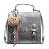 Mochila Transfronteriza Moda Nicho para Mujer Portátil Estilo Coreano Mochila Escolar para Estudiante Bolso Cuadrado Pequeño de Alta Gama Mochila de Viaje de Ocio