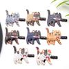 Pendientes colgantes de gato con cuchillo transfronterizo, collar colgante, accesorios de joyería de aleación DIY, accesorios de joyería para llavero