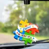 Novo Produto 2023 Colorido Criativo Flor de Acrílico Pingente de Carro Chaveiro de Mochila Pingente Decoração de Casa