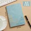 Caderno a5 logo personalizado escritório comercial caderno de alta aparência conjunto caixa de presente couro macio fivela planejador