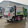 Hubei Kaima Marca Azul Fabricante de Camión Compactador de Basura de 4 Metros Cúbicos Suministro a Bajo Precio Dedicado a Camión Compactador de Basura de 6 Metros Cúbicos
