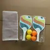 Raquete de Pickleball Madeira Esportes ao Ar Livre Borda de PP Choupo Raquete de Pickleball Raquetes de Pickleball