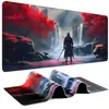 Alfombrilla de ratón estilo japonés Ola de Kanagawa, extragrande, antideslizante, con bordes sellados, alfombrilla de escritorio universal para teclado y ratón, disponible para dropshipping
