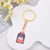 Chaveiro Estilo Japonês Flor de Cerejeira Carpa Protetor para Atrair Riqueza, Boa Sorte e Segurança Criativo Chaveiro de Casal Pingente para Bolsa Feminina