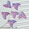 Pingente de rabo de peixe vitrificado antigo de 20 mm DIY Acessórios Jóias artesanais Brincos Pulseira Colar Material Atacado