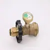 Fabricantes exportam churrasqueira americana com adaptador de válvula de cilindro de gás liquefeito da China conversão de forno de churrasco