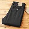 Pantalones Finos de Verano Nuevos 2024 Mezcla de Algodón Modal de Alta Gama para Hombre Rectos Holgados Casual de Negocios