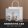 Shuoguo Cansado Jade Grasa de Cordero Taza de Té Kung Fu Taza Maestra Individual Hogar Taza de Té de Cerámica Pequeña Taza de Té Regalo en Caja