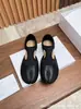 M6 Couro de Ovelha Margiela Vazado Bico Dividido Moda Feminina para o Trabalho Elegante Confortável Emagrecedor Mary Jane Sandálias Baixas