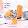 Suporte de papel de cupcake de cor sólida descartável resistente a altas temperaturas Roll-up Baking Dessert Hat Cup Mold