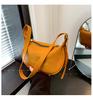 Niche Design 2024 Nova Moda Retro Macio Bolinho Bolsa Feminina Grande Capacidade Crossbody Bolsa de Ombro Bolsa de Axila