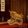 Adornos de Cerámica Tang Sancai de Toro Adornos para el Hogar Sala de Estar Escritorio Toro del Zodiaco Doce Animales Toro de la Fortuna Artesanías Decoraciones