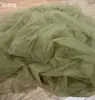 Caramelo Naranja Hoja de Arce Amarillo Caqui Malla Suave Vestido de Novia Vestido Falda Tela Malla Transparente Fondo