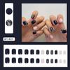Manicura Uñas Postizas Dulce Cool Estilo Oscuro Douyin Celebridad de Internet Calcomanías para Uñas Uñas Postizas de Alta Gama Venta al por Mayor