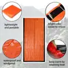 Saco de Dormir Multifuncional Aislado con PE Saco de Dormir Térmico Engrosado Naranja para Exteriores Emergencia Impermeable Resistente al Frío Especial para Supervivencia