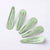 Clip de gota de 5 cm color caramelo clip bb flequillo engrosado clip para cabello suelto accesorios para el cabello DIY clip para el cabello de metal al por mayor