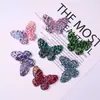 Patrón de Pintura al Óleo Retro Gradiente Acrílico Mariposa DIY Pasador para el Cabello Tocado Funda para Teléfono Móvil Zapato con Agujero Flor de Zapato Accesorios