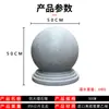 Balaustre de Piedra Cuadrado para Campus Parachoques de Coche de Bola de Piedra Parada de Carretera de Bola de Piedra Parachoques de Coche de Mármol Bola de Piedra Granito Mármol