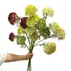 Bola de flor de renda artificial, peça decorativa de alta qualidade, material para arranjo floral, paisagismo, decoração de casa, flores artificiais para decoração