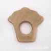 Suministro directo de fábrica palo para morder dientes de bebé Madera de haya diente calmar forma de animal palo para morder dientes morder música