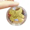 Adesivo de Celular Modelo Novo Ano do Cavalo Ouro Puro 999 com Base Adesiva, Contém 2mg de Ouro, Presente de Ano Novo, Direto da Fábrica