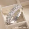 Pulseira de contas coloridas com strass integral transfronteiriça, joias femininas de alta qualidade com zircônia multicor galvanizada, entrega direta de fábrica