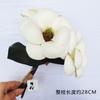 Simulación de alta gama, paquete de EVA, magnolia de una sola rama, nueva sensación china, magnolia kapok, decoración de flores falsas para interiores