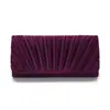 Bestseller Transfronterizo Bolso de Noche Plegado Moda Femenina Bolso de Mano Versátil Bolso de Mano con Cadena Simple de Lujo Ligero