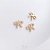 Serie de Colgantes Pequeños de Zirconia Micro-Pavé Rellenos de Oro de 14K que Conservan el Color Vida Marina Cola de Pez Abeja Mariposa Gato Colgante DIY